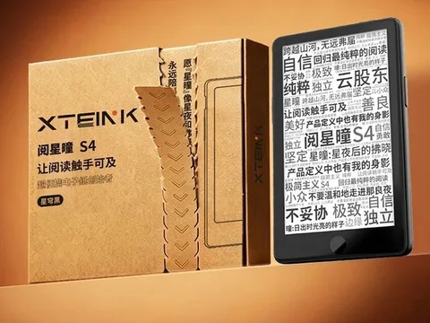 Máy đọc sách bỏ túi Xteink S4: Đưa Android lên mặt lưng điện thoại của bạn